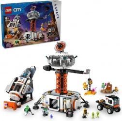 LEGO City 60434 Base spatiale et rampe de lancement pour fusée