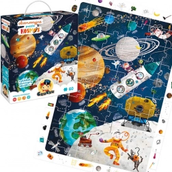 CzuCzu Puzzle d’observation Espace 60 pièces avec affiche éducative
