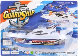 Bateau en plastique flottant à piles