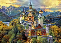Puzzle Educa Neuschwanstein 1000 pièces