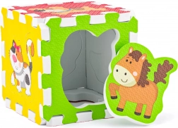 Puzzle en mousse avec des animaux