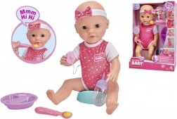 Poupée Nouveau-Né Affamé 38 cm