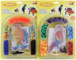 Perles à repasser animaux – perroquet ou petit poisson