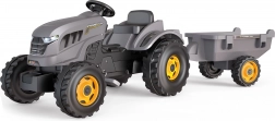 tracteur à pédales Smoby Stronger XXL avec remorque amovible