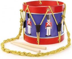 Tambour pour enfants avec motif de petits soldats VILAC