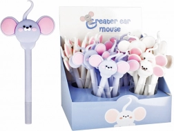 Stylo-bille mignon souris 17 cm