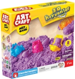 ART CRAFT sable cinétique avec animaux 500 g