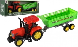 Tracteur pour enfants avec remorque en plastique 35 cm