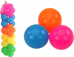 Set de boules colorées Boules de billard en plastique 7 cm 30 pcs.