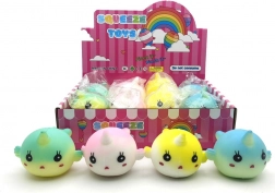 Baleine anti-stress à presser, jouet humoristique