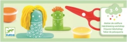 Djeco kit créatif Pâte à modeler - Petit salon de coiffure
