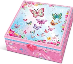 Coffret Pecoware avec tiroirs - Papillons