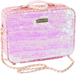 Valise blanche pour maquillage