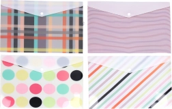 Chemise à bouton-pression 36x26 cm mix