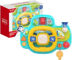 Volant interactif pour enfants (bleu) Huanger