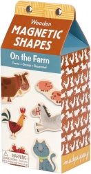 Mudpuppy set magnétique en bois À la ferme