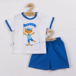 Ensemble bébé t-shirt et short New Baby renard