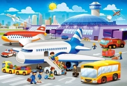 Maxi puzzle 40 pièces – UNE JOURNÉE À L’AÉROPORT
