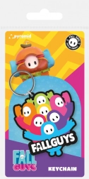 Porte-clés en caoutchouc FALL GUYS