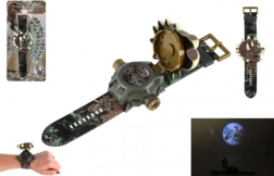 Montre digitale pour enfant avec projecteur dinosaure