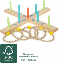 Jeu de lancer d’anneaux pour enfants Active
