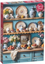 puzzle cherry pazzi trésor intemporel 1000 pièces