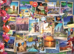 Puzzle Ravensburger Trésors de voyage 500 pièces