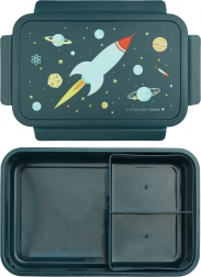 A Little Lovely Company boîte à goûter spatiale avec compartiments 1,2 l