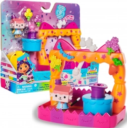 La Maison de poupée de Gabby – balcon et talent show avec figurine Tekturzatek et accessoires