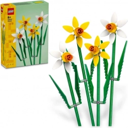 LEGO Žluťásky – jonquilles jaunes et blanches pour vase