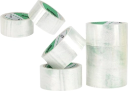 Ruban d’emballage transparent acrylique 48 mm x 60 m