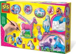 Moulage et peinture de chevaux fantastiques