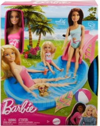 Poupée Barbie avec piscine