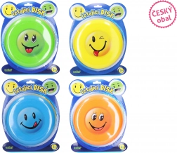 Disque volant 19 cm avec smiley