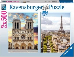Ravensburger puzzle Visite de Paris 2×500 pièces