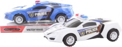 Voiture de police en plastique