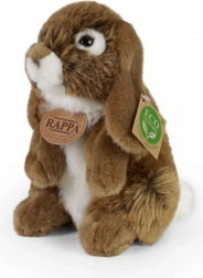 Lapin en peluche brun éco-responsable