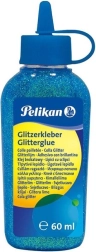 Colle pailletée PELIKAN 60 ml turquoise