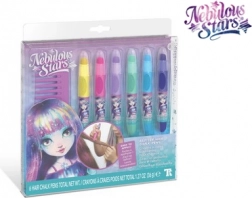 Nebulous Stars stylos pailletés pour cheveux – kit pour coiffures créatives