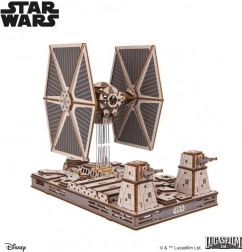Ugears Puzzle mécanique 3D en bois Star Wars Chasseur TIE
