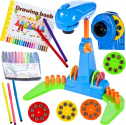 Projecteur de dessin avec hauteur et mise au point réglables