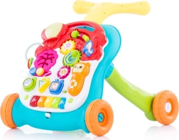 CHIPOLINO trotteur interactif et table de jeu 2-en-1 – vert