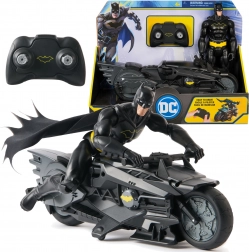 Figurine Batman 30 cm et moto RC Batcycle