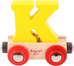 Wagon Bigjigs Rail lettre K