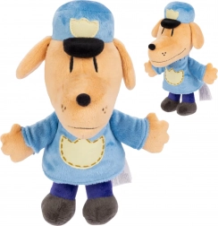 Peluche DOG MAN policier 24 cm