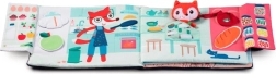 livre textile didactique bonne nuit renarde Alice