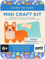 Mini kit de couture Corgi par Petit Collage