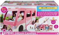 Barbie Dream Camper – camping-car avec toboggan et plus de 60 accessoires