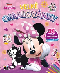 Grand cahier de coloriage Minnie