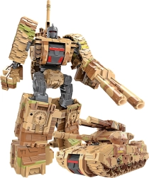 Tank robot transformable